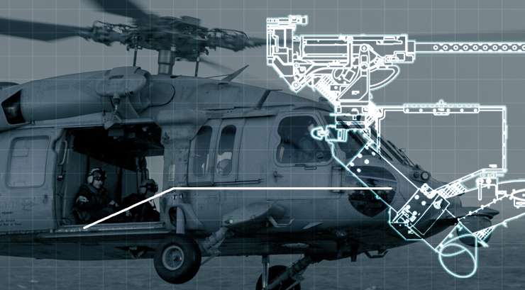 MH-60S EXTERNAL GUN MOUNT SYSTEM. CONTRACT AWARD